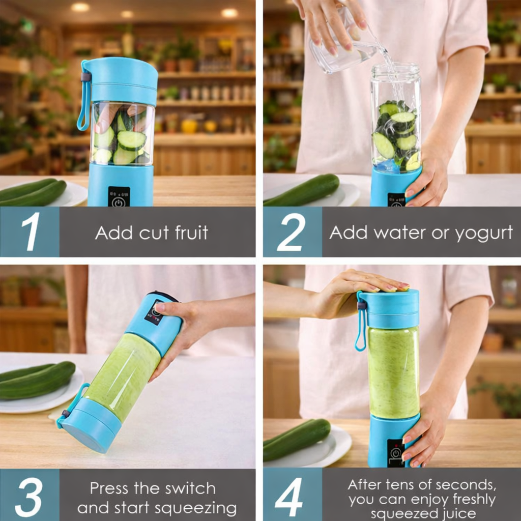 Portable Electric Juicer Blender